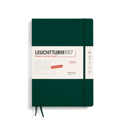 Abbildung von LEUCHTTURM1917 370584 Wochenplaner Composition (B5) 2025, Forest Green, Deutsch