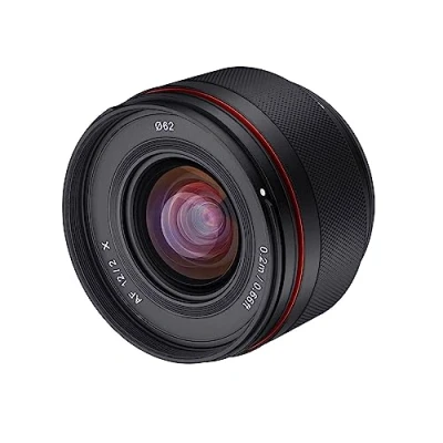Abbildung von Samyang AF 12mm F2,0 Fuji X Objektiv Autofokus Ultra Weitwinkel Festbrennweite für Fujifilm Mount APS C lichtstark Kameras T4 T3 T30 T20 E4 XE3 Pro 3 H1 Wetterschutz