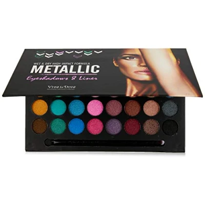 Abbildung von Viva La Diva Metallic Eyeshadow &amp; Liner Palette