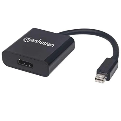 Abbildung von Manhattan 152570 Aktiver Mini DisplayPort Stecker auf HDMI Buchse schwarz