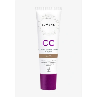 Abbildung von Lumene CC Color Correcting Cream Medium 30ML Foundation, Damen, Größe: 30 ml, Shade 4.75