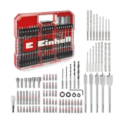 Abbildung von Einhell Bit Set, XL CASE 95 tlg. und Bohrer Set (Bits, diverse Bo