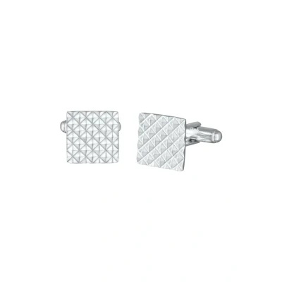 Abbildung von Kuzzoi Manschettenknöpfe Klassisch Pyramiden Design 925 Silber, Viereck