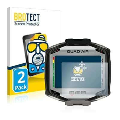 Abbildung von BROTECT Entspiegelungs Schutzfolie für Mares Quad Air (2 Stück) Matte Displayschutz Folie, Anti Reflex, Fingerprint