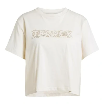 Abbildung von adidas Damen Terrex Graphic T Shirt, Wonder White, L