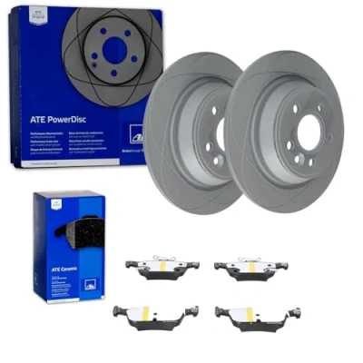 Abbildung von Generic ATE Bremsscheiben 330mm+ CERAMIC Beläge vorne passend für Mercedes E Klasse W211