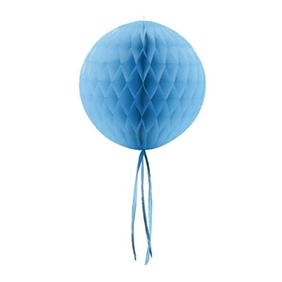 Abbildung von Wabenball hellblau 30 cm pro Einheit