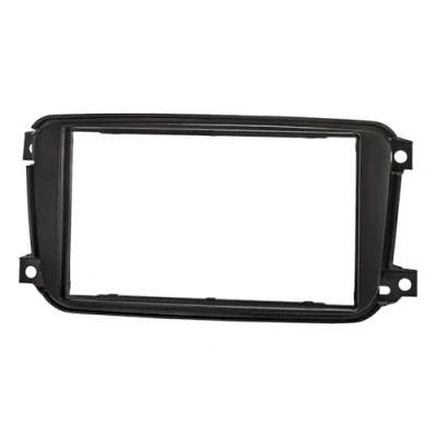 Abbildung von tomzz Audio 2451 040 Doppel DIN Radioblende kompatibel mit Smart fortwo 451 Facelift ab 10.2010 2014 schwarz