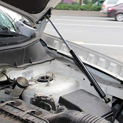 Abbildung von HIGH FLYING für ASX 2013 2019 Motorhauben Gasfeder Schwarz 2 Stücke