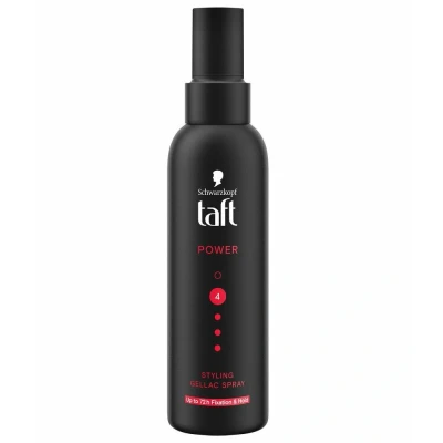 Abbildung von Schwarzkopf Taft Power Styling Gellac Spray Hold 4 Fixierung &amp; Halt 150ml