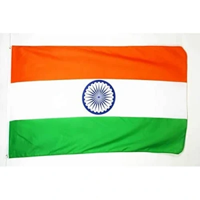 Abbildung von AZ FLAG Flagge Indien 250x150 cm Indische Große Fahne 100% Polyester mit Messing Ösen 300g