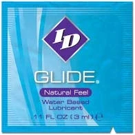 Abbildung von ID Lube Gleitgel Glide Natural Feel, 40 Sachets mit je 4ml (insgesamt 160ml), tlg., veganes in hygienischen Probe Tütchen (Sachets)