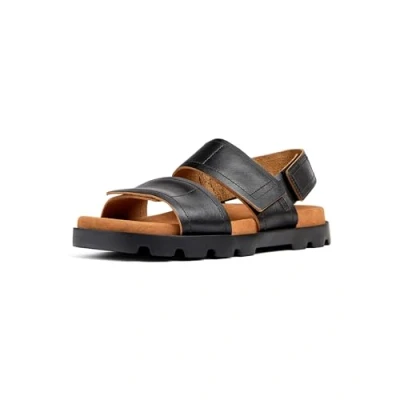Abbildung von Camper Herren Brutus K100777 2 Strap Sandal, Schwarz 007, 45 EU