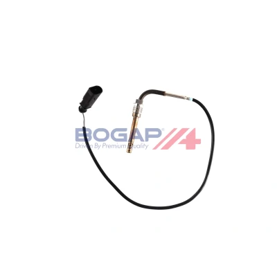 Abbildung von BOGAP A6120149 Sensor, Abgastemperatur AUDI: A6 C6 Avant, Allroad, Limousine, VOLKSWAGEN: Touareg I
