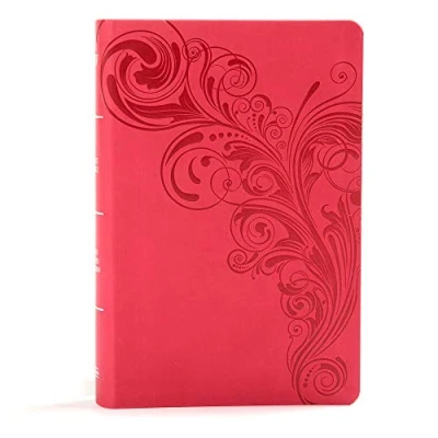 Abbildung von KJV Large Print Personal Size Reference Bible, Pink Leathertouch