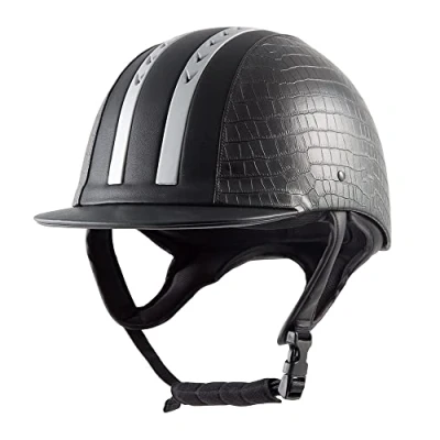 Abbildung von Reithelm ïE01ï schwarz 53cm