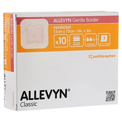 Abbildung von Allevyn Gentle Border 7,5x7,5 cm Schaumv 10 St