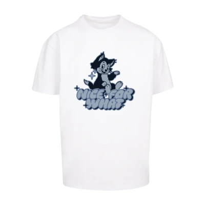 Abbildung von Upscale by Mister Tee NICE FOR WHAT Heavy Tshirt print, Herren, Größe: Small, White