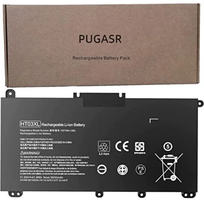Abbildung von PUGASR HT03XL L11119 855 Laptop Akku Kompatibel mit HP Pavilion 14 CE CF DF 15 CS DA DB DW 17 by CA Series L11421 422 2C2 HSTNN LB8M HT03041XL 11.55V 41.9Wh