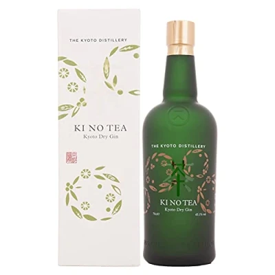 Abbildung von Kinobi Ki No Tea Kyoto Dry Gin mit Geschenkverpackung (1 x 0.7 l)