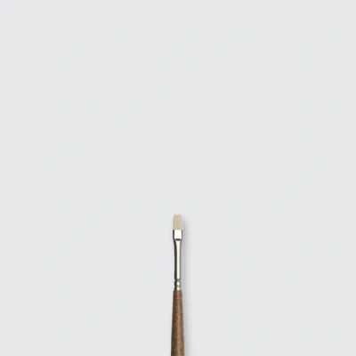 Abbildung von Winsor &amp; Newton 5010301 synthetischer Künstler Ölpinsel mit hoher Elastizität Lebensdauer, ergonomischer Stiel für Ölfarben und Alkydfarben Flachpinsel, kurz Nr. 1