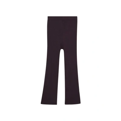 Abbildung von s.Oliver Flared Stoffhose für Kinder, Größe: 98, Aubergine
