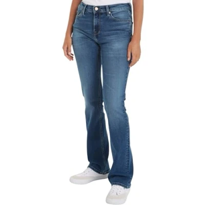Abbildung von Tommy Jeans Maddie Bootcut, Damen, Größe: 24x28, Denim medium