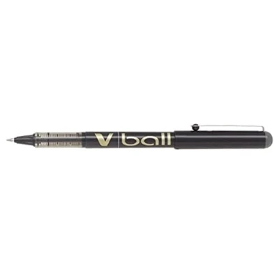 Abbildung von Pilot V Ball Tintenroller (Flüssigtinte, Spitze 0,7 mm) 12 Stück schwarz