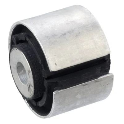 Abbildung von FEBI BILSTEIN 103971 Querlenkerlager Hinterachse links, mitte, hinten, rechts Gummi geschlitzt BMW: 5 Limousine, 7