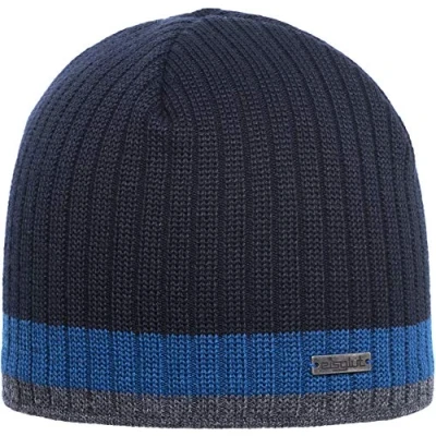 Abbildung von Eisglut Styrmira Merino Strickmütze, Marine, M/57 58cm