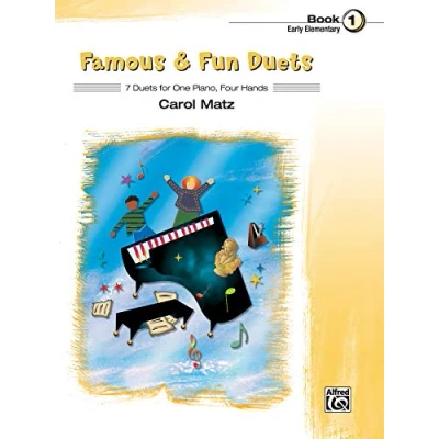 Abbildung von Famous &amp; Fun Duets, Book 1: 7 Duets for One Piano, Four Hands (Famous Fun, 1)