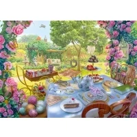 Abbildung von Schmidt Spiele Puzzle Tee im Garten, 1000 Puzzleteile