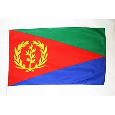 Abbildung von AZ FLAG Flagge Eritrea 150x90 cm Staat Fahne 100% Polyester mit Messing Ösen 110g