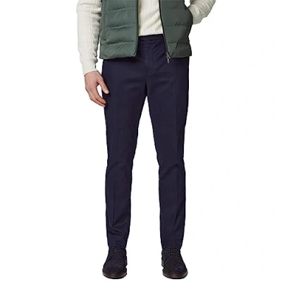 Abbildung von Hackett London Herren C Chino Kensington Hose, Blue (Navy Blazer), 28W/28L