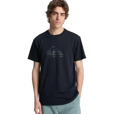 Abbildung von Quiksilver COMP LOGO Unisex Tshirt print, Größe: Medium, Black