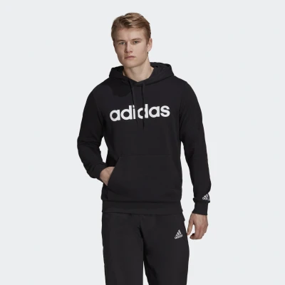 Abbildung von Essentials French Terry Linear Logo Hoodie