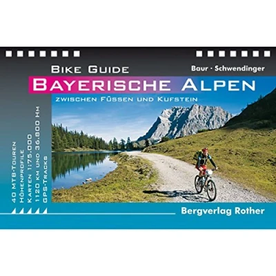 Abbildung von Bike Guide Bayerische Alpen: 42 MTB Touren zwischen Füssen und Kufstein. Mit GPS Tracks (Rother Guide)