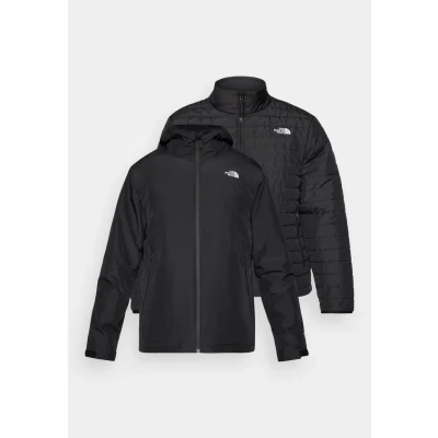 Abbildung von The North Face Carto Triclimate Hooded Jacket Hardshelljacke, Herren, Größe: Small, Black