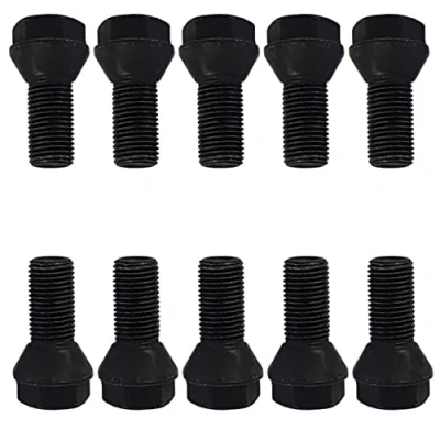Abbildung von 10x Radschrauben Radbolzen Kegelbund M14x1,5 25mm kompatibel mit #NV