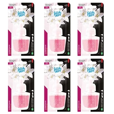 Abbildung von Fresh &amp; More Nachfüllflakons für Duftstecker (12er Pack) 19ml Lilienstrauss