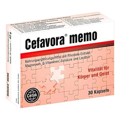 Abbildung von Cefavora memo Weichgelatinekapseln