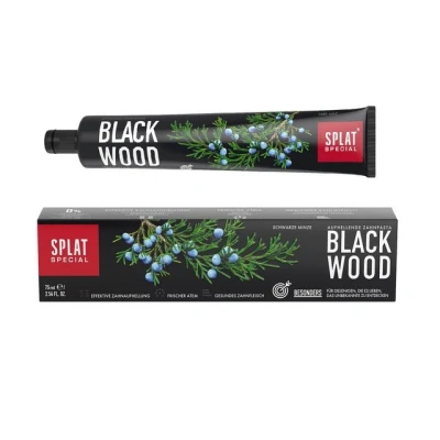 Abbildung von Splat Blackwood Whitening Zahnpasta 6 X 75 ml