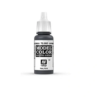 Abbildung von Farben für Modellbau Matt Grau Aleman (167) 18 ml