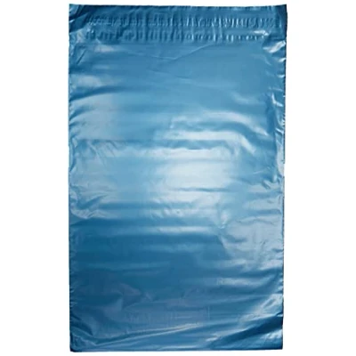 Abbildung von triplast 10 x 35,6 cm Kunststoff Versandtaschen Tasche Blau Metallic (100 Stück)