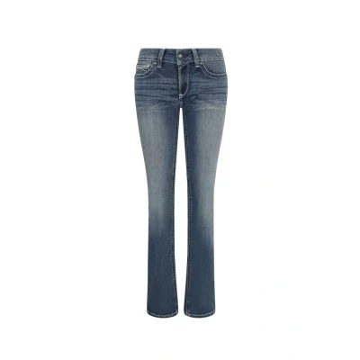 Abbildung von ARIAT Women&#039;s R.E.A.L. Mid Rise Straightcut Jean, Rainstorm, 31 Regular