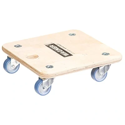 Abbildung von Wagner Transporthilfe MM 1353 I 29 x 8,5 cm Tragkraft 250 kg ideal für Unhandliches, Geräte &amp; Möbel Griffloch bestens beweglich FSC® Zertifiziert 20135301