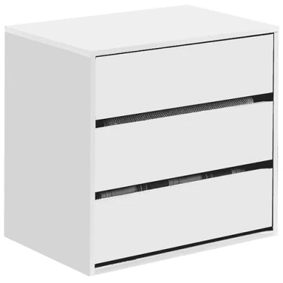 Abbildung von FORES HABITAT Schubkasteneinsatz in Weiß 60x57x44 (BxHxT)