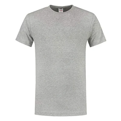 Abbildung von Tricorp 101002 Casual T Shirt, 100% Gekämmte Baumwolle, 190g/m², Graue Melange, Größe 7XL