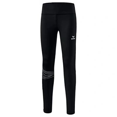 Abbildung von Erima Racing LANG Tights, Damen, Größe: 34, Schwarz