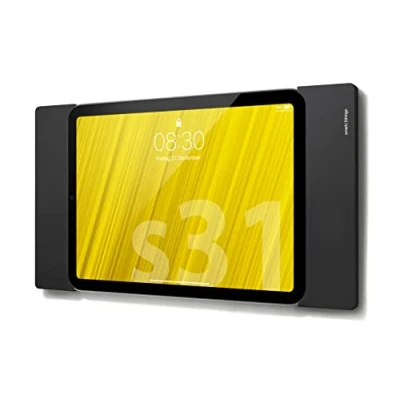Abbildung von Smart things s31 b sDock Fix Mini A8 Schwarz Abschließbare Wandhalterung und Ladestation zur dauerhaften Installation für Apple iPad 6 (2021)
